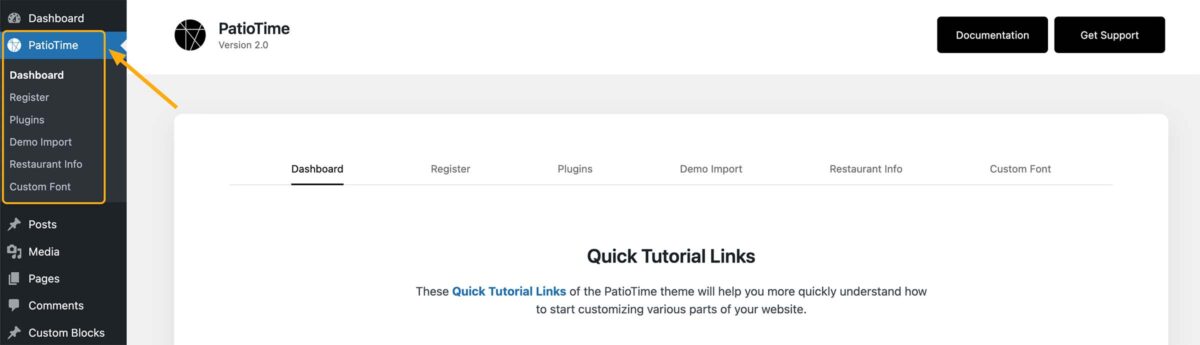 Setup Wizard – PatioTime Knowledge Base