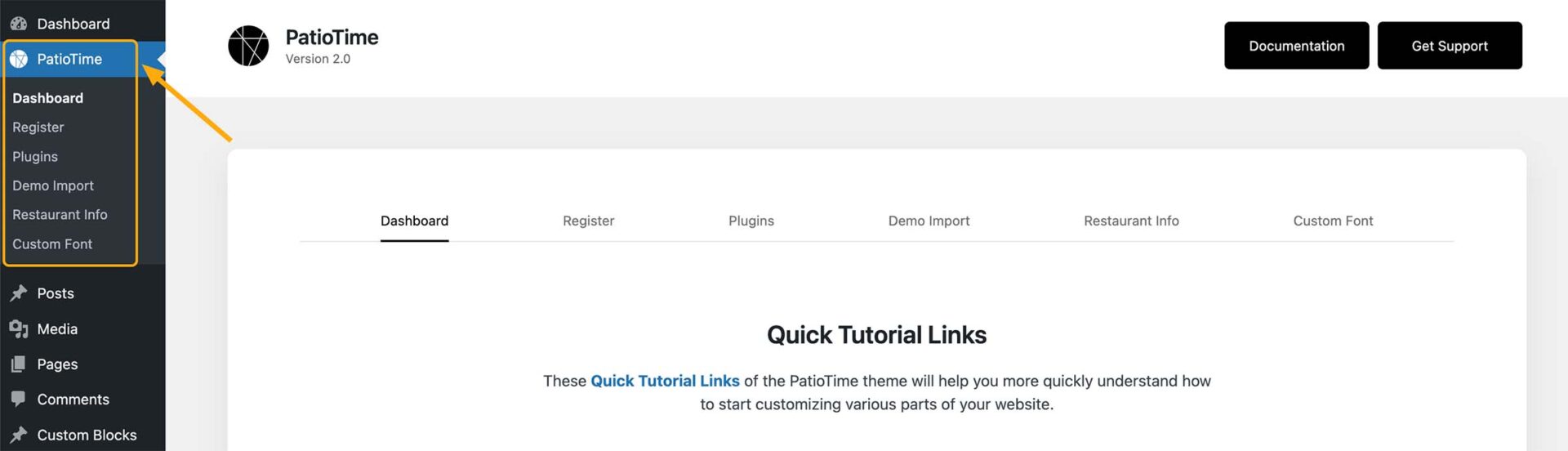 Setup Wizard – PatioTime Knowledge Base